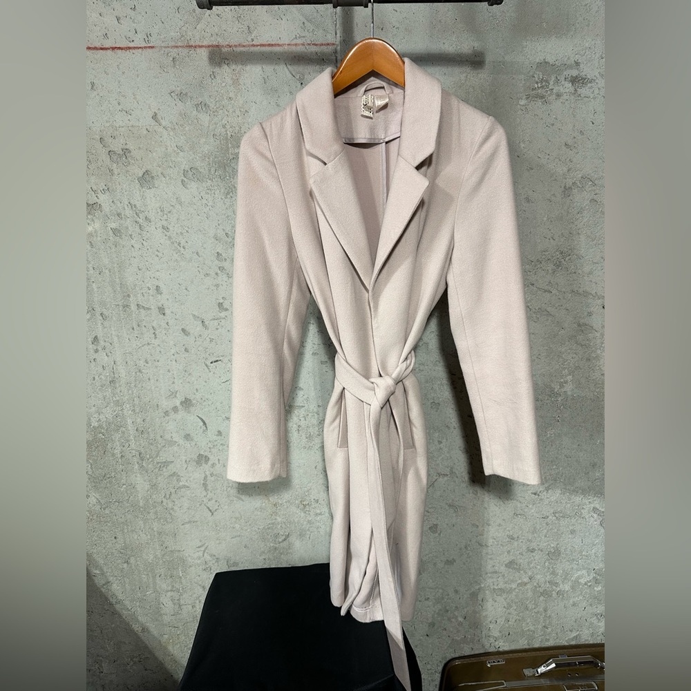 Pink Trench Coat